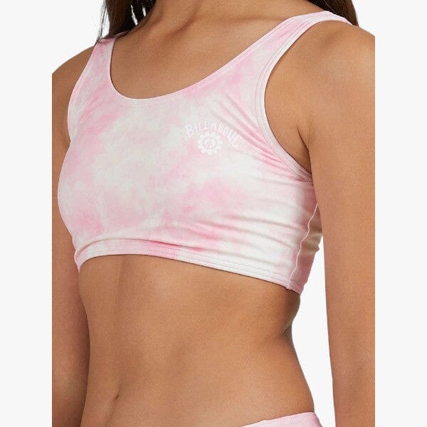 Billabong Girls Pretty In Pink Crop Bikini Top | Billabong