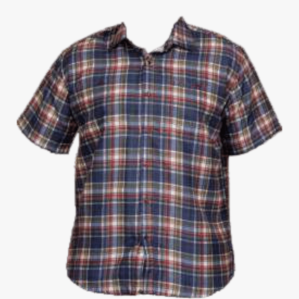 Sterling Mens Short Sleeve Check Shirt 10 Sterling