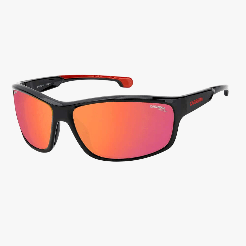 Carrera Ducati Mens Sunglass Black Red | Carrerra
