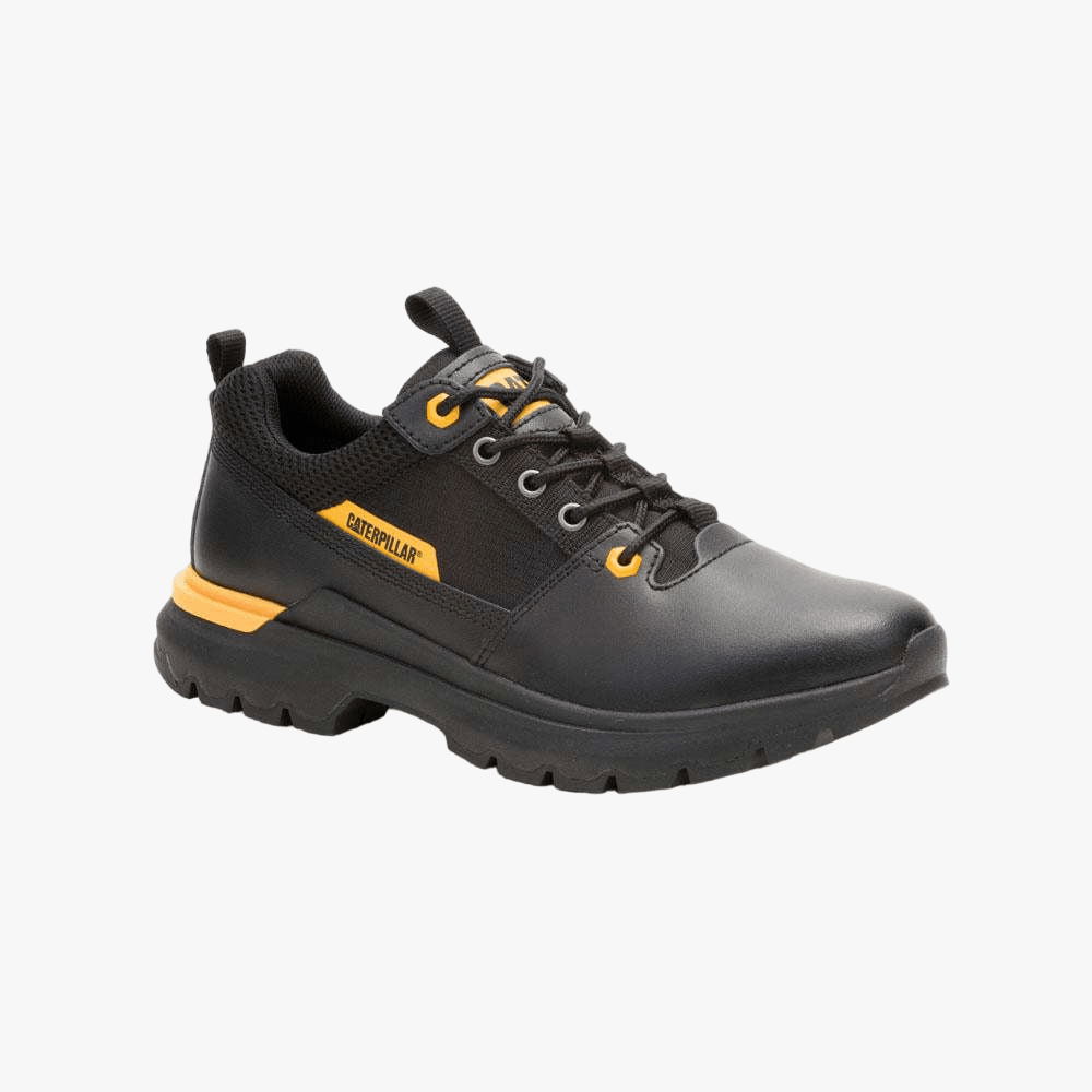 Caterpillar Mens Colorado Lo Sneaker Black Cat Yellow | Cterpillar
