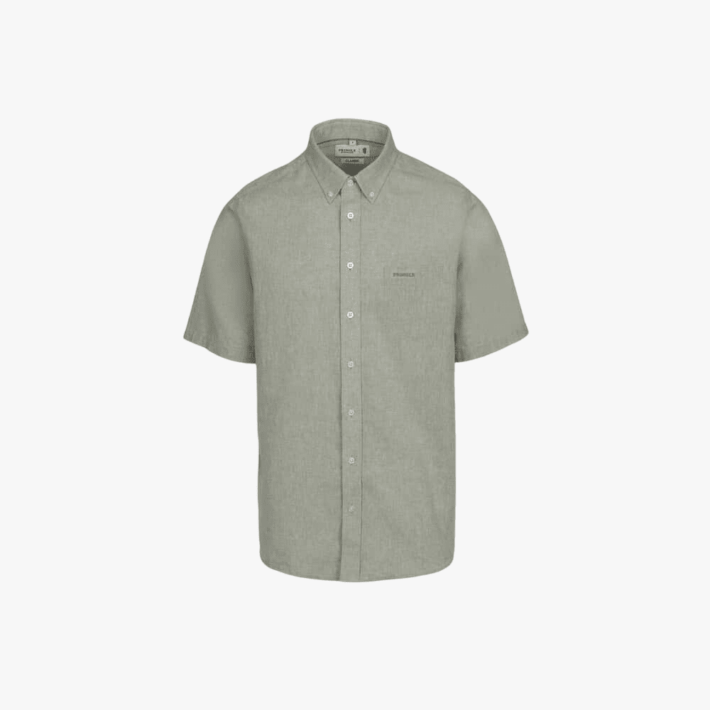 Pringle Mens Barry Classic Short Sleeve Short Shirt Fatigue | Pringle