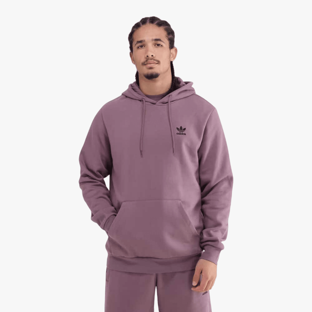 Adidas Mens Essential Hoody Shadow Fig | Adidas