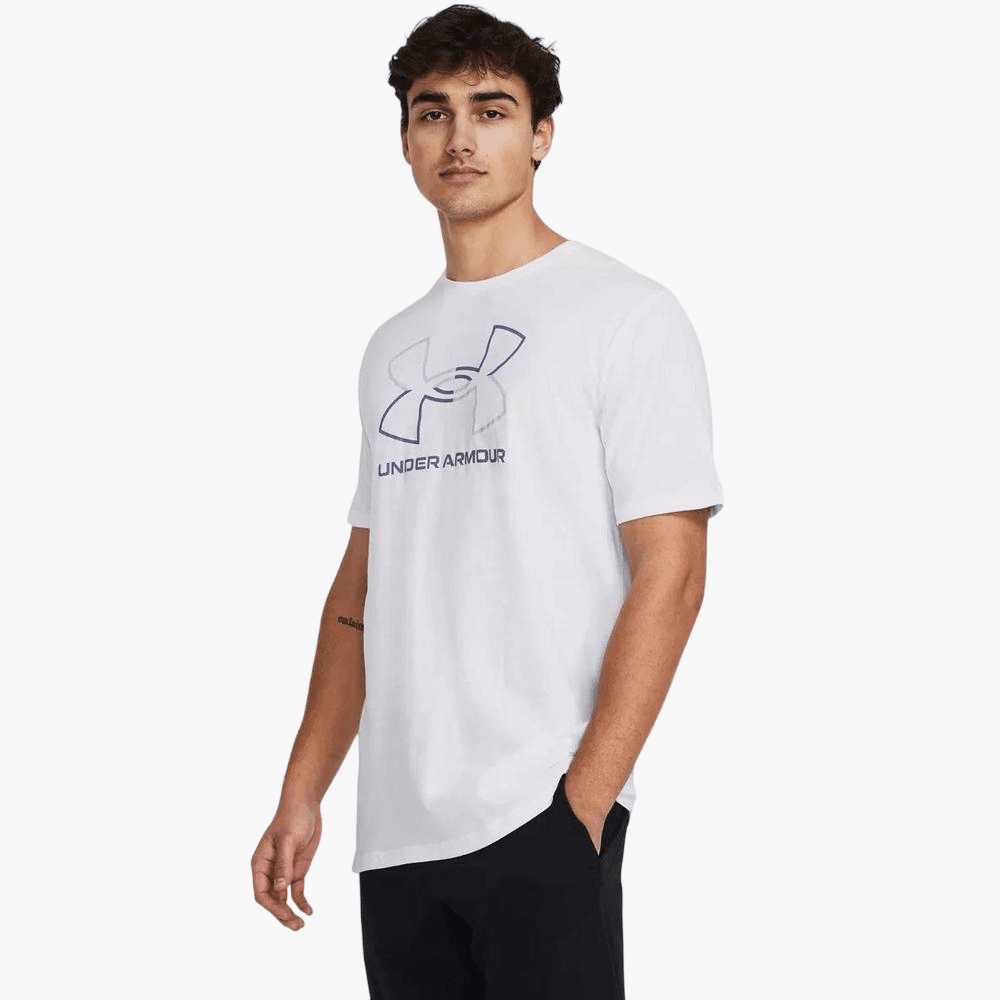 Under Armour Mens Gl Foundation Update Short Sleeve Tee 101 White | Under Armour