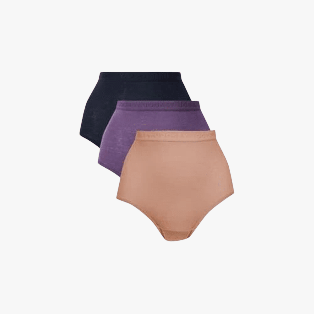 Jockey Womens Tonal Waist Full Brief 3 Pack | Jockey