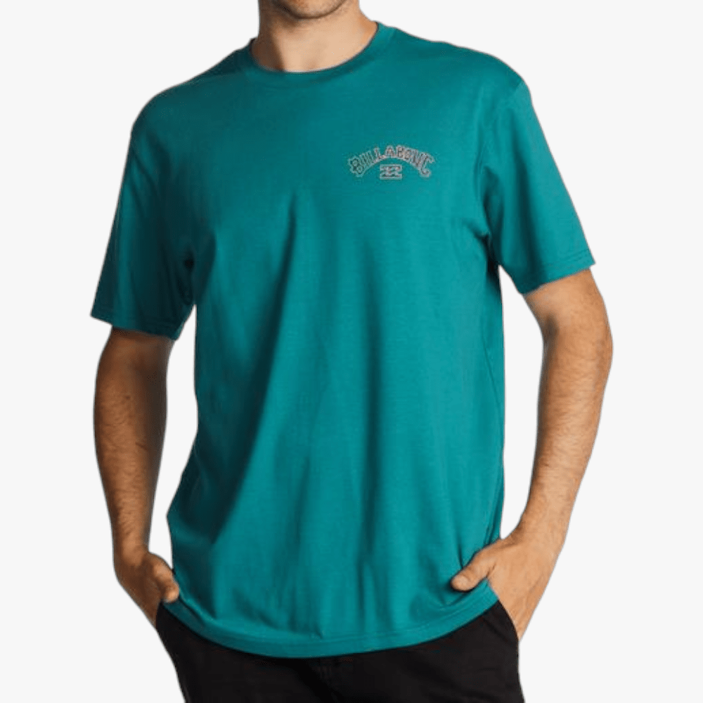 Billabong Mens Arch Fills Short Sleeve Tee Tea Billabong