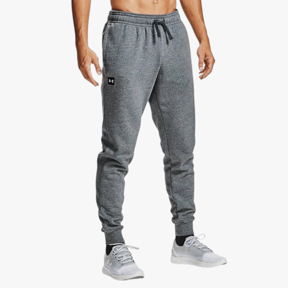 Under Armour Mens Rival Fleece Joggers 012 Grey Under Armour