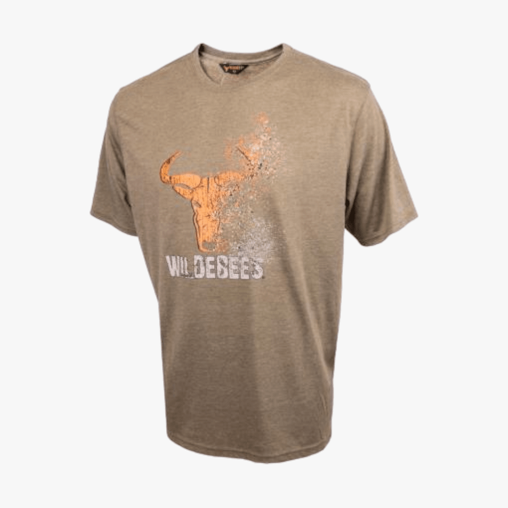 Wildebees Mens Splatter Short Sleeve Tee Oasis | Wildebees