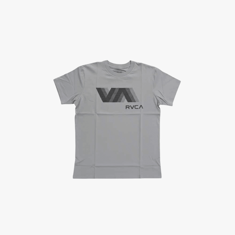 Rvca Mens Va Rvca Blur Short Sleeve Tee Monument | Rvca