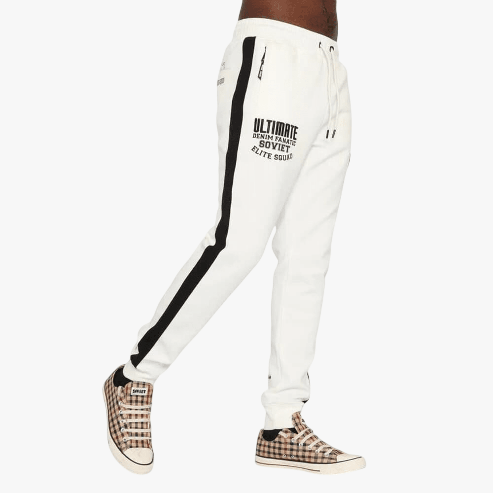 Soviet Mens Zach Trackpants Coconut | Soviet