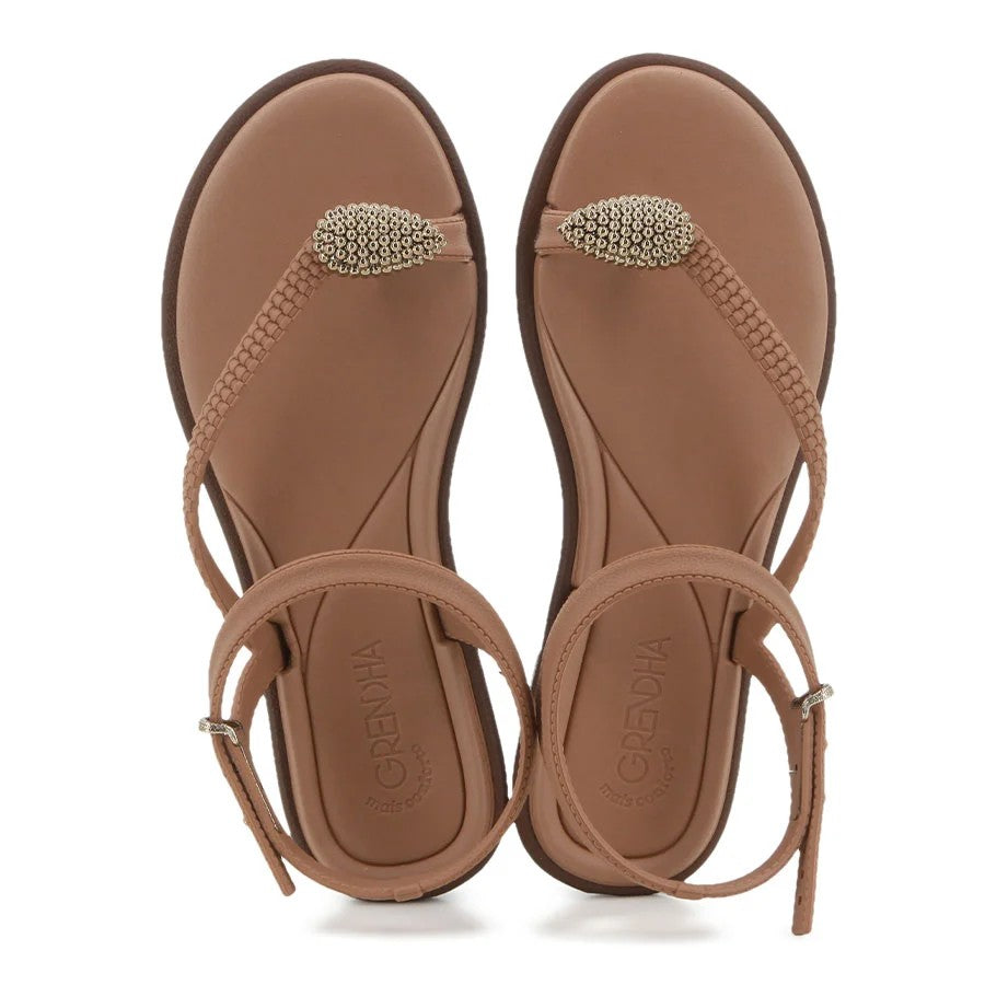 Grendha Icone Sandal Brown