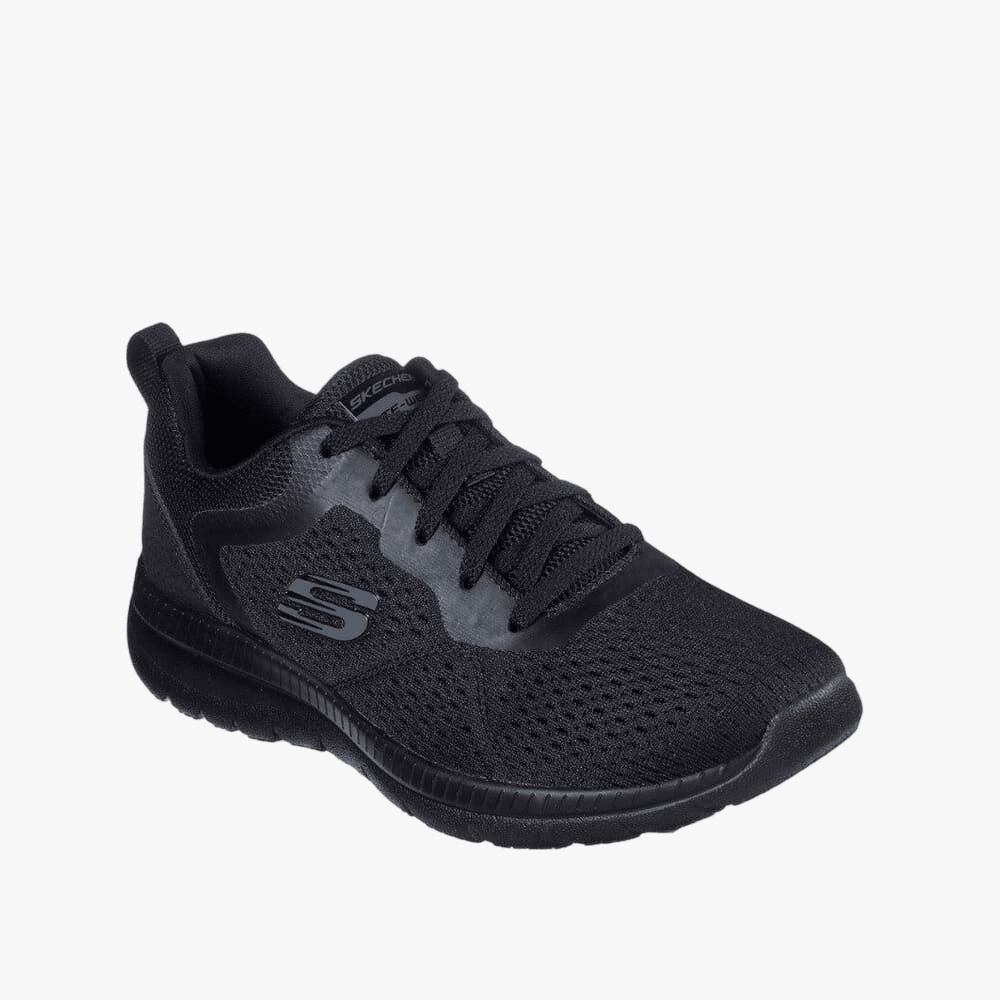 Skechers Womens Bountiful Sneaker Black | Skechers