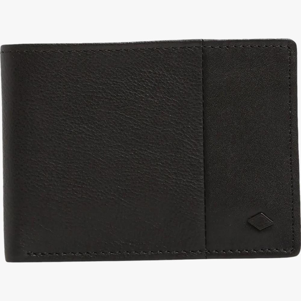 Billabong Downtown Slim Line Wallet Black Grain Billabong