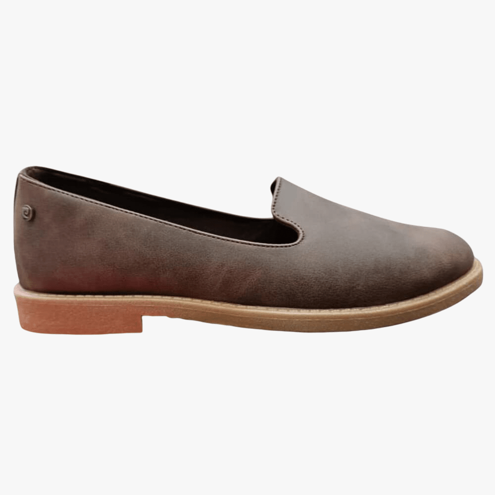 Pierre Cardin Womens Le Champ 5 Shoe Coffee Pierre Cardin