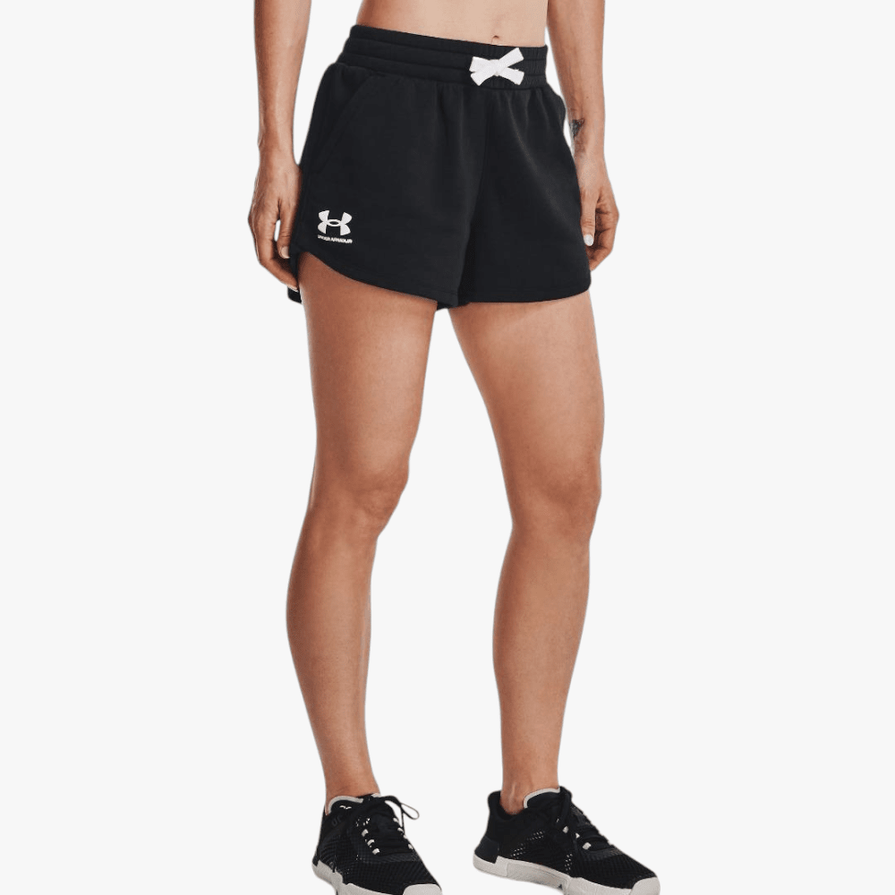 Under Armour Womens Rival Fleece Short 001 Black | Under Armour