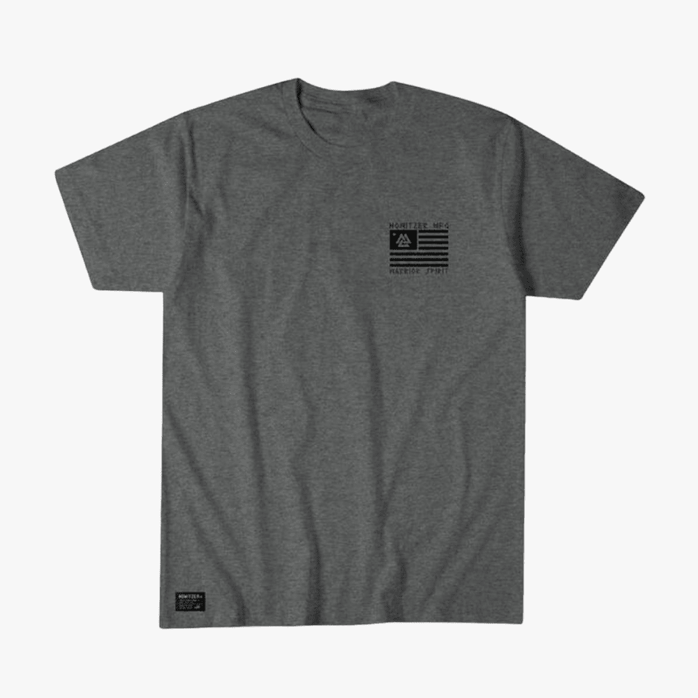 Affliction Mens Victory Short Sleeve Tee Grey Affliction