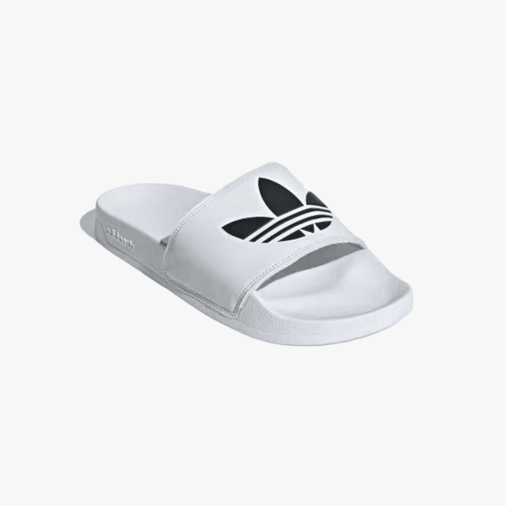 Adidas Mens Addilette Lite Slides White | Adidas