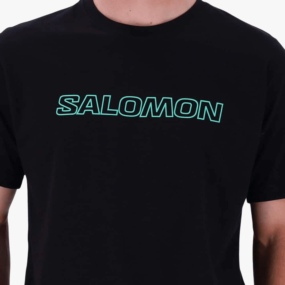 Salomon Boys Baltoro Short Sleeve Tee Black | Salomon