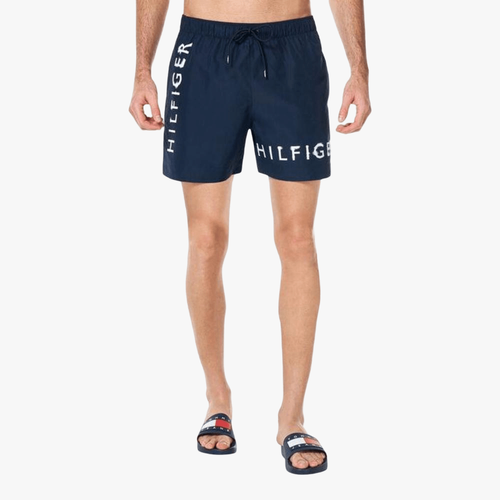 Tommy Hilfiger Mens Swim Shorts Navy | Tommy Hilfiger