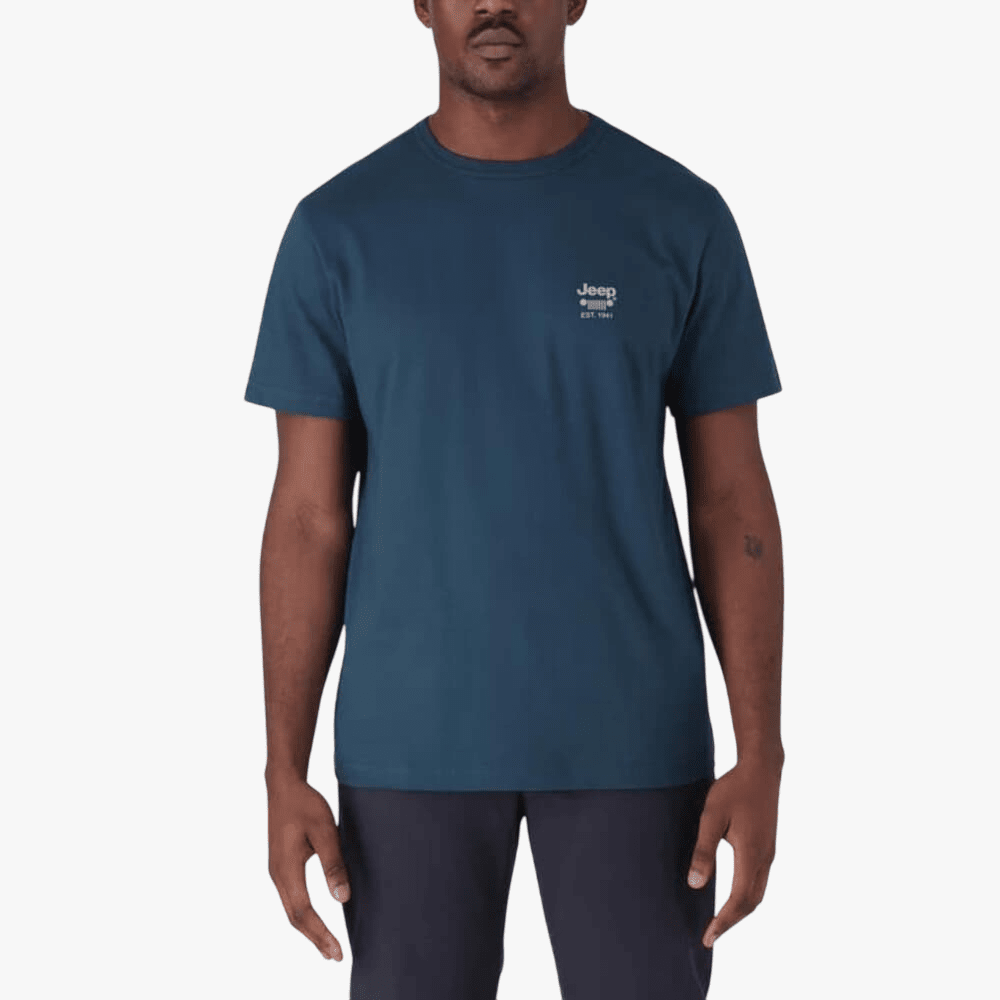 Jeep Mens Essential Graphic Short Sleeve Tee Green | Jeep