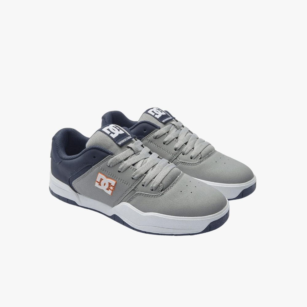 Dc Mens Central Sneaker Navy Grey Dc