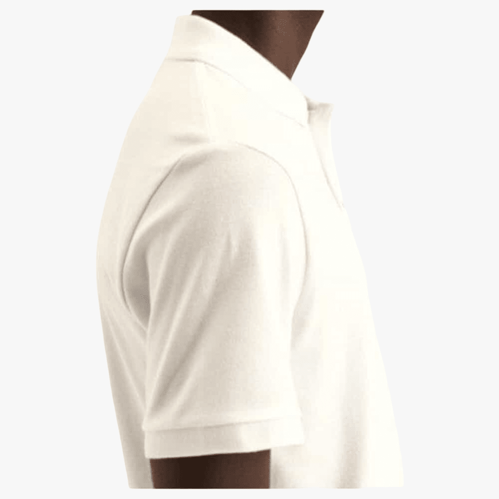 Polo Mens Stretch Pique Short Sleeve Golfer White | Polo