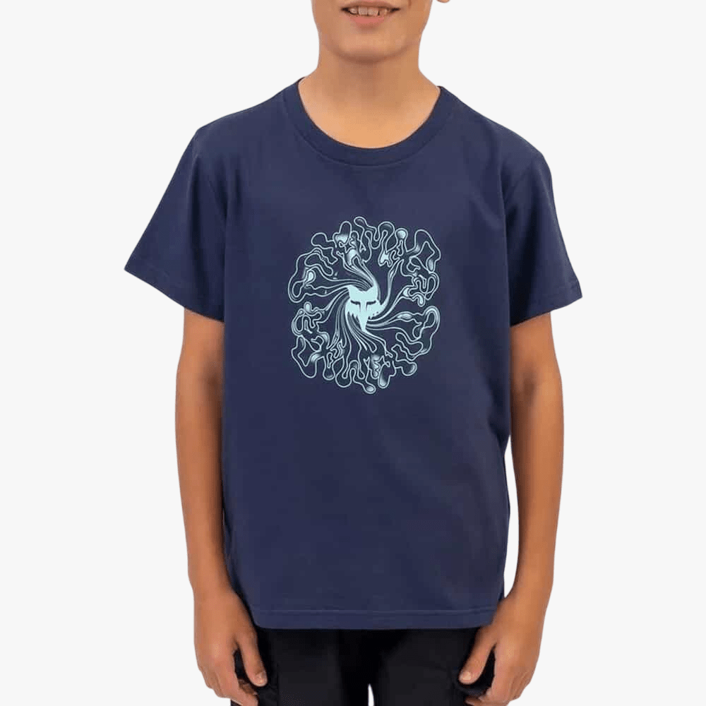 Fox Boys Smky Short Sleeve Tee Navy | Fox