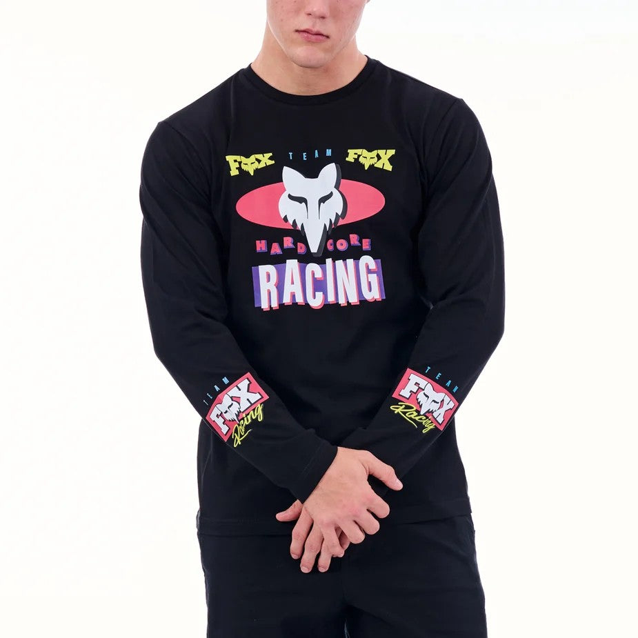 Fox Mens Race Long Sleeve Tee Black