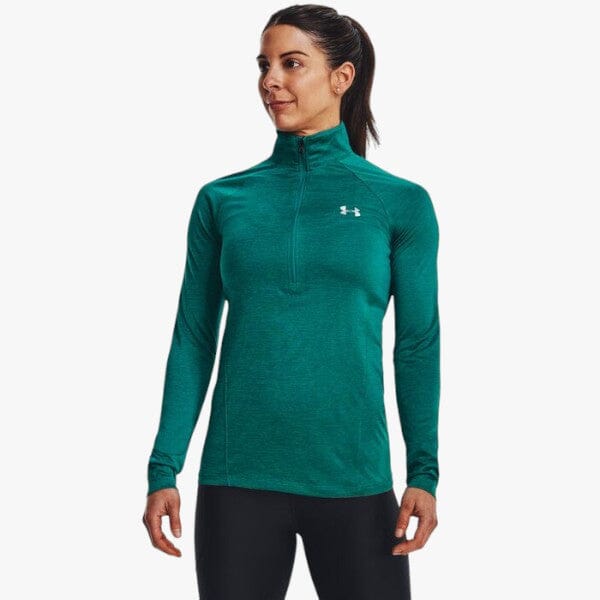 Under Armour Ladies New Tech 1/2 Zip 722 Blue | Under Armour
