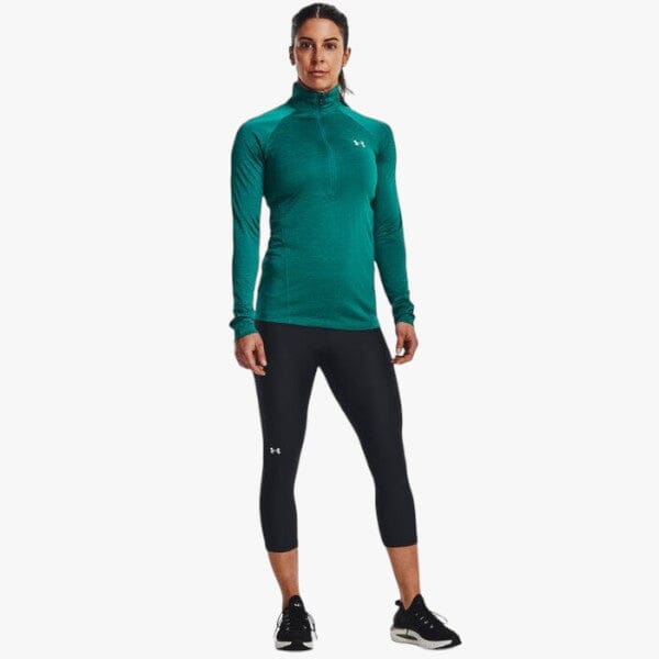Under Armour Ladies New Tech 1/2 Zip 722 Blue | Under Armour