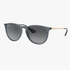 Rayban Erika Transparent Blue Frame Sunglass Polarized Grey Lens Rayban