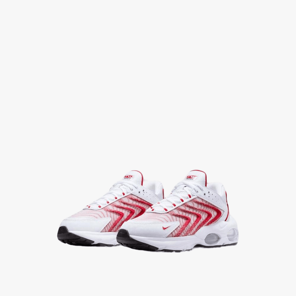 Nike Mens Sneakers Air Max Tw Sneaker White Red – Brands Megastore