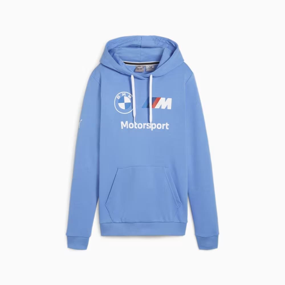 Puma Womens Bmw Mms Ess Hoodie Ft Blue Puma