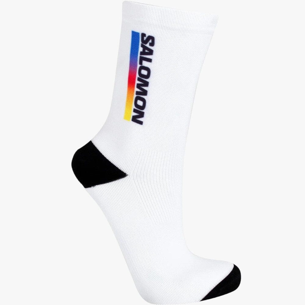 Salomon Unisex Legacy Sock White Salomon