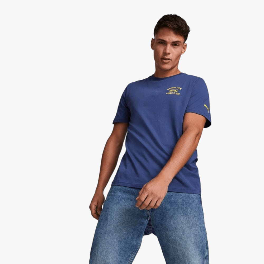 Puma Porsche Pl Graphic Short Sleeve Tee 1 Blazing Blue | Puma