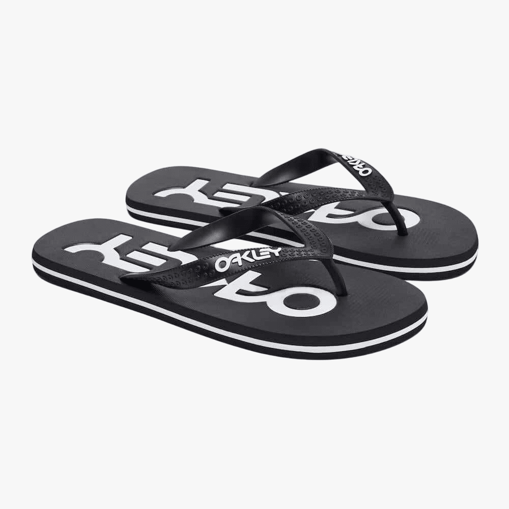 Oakley Mens Flip Flop Black Oakley