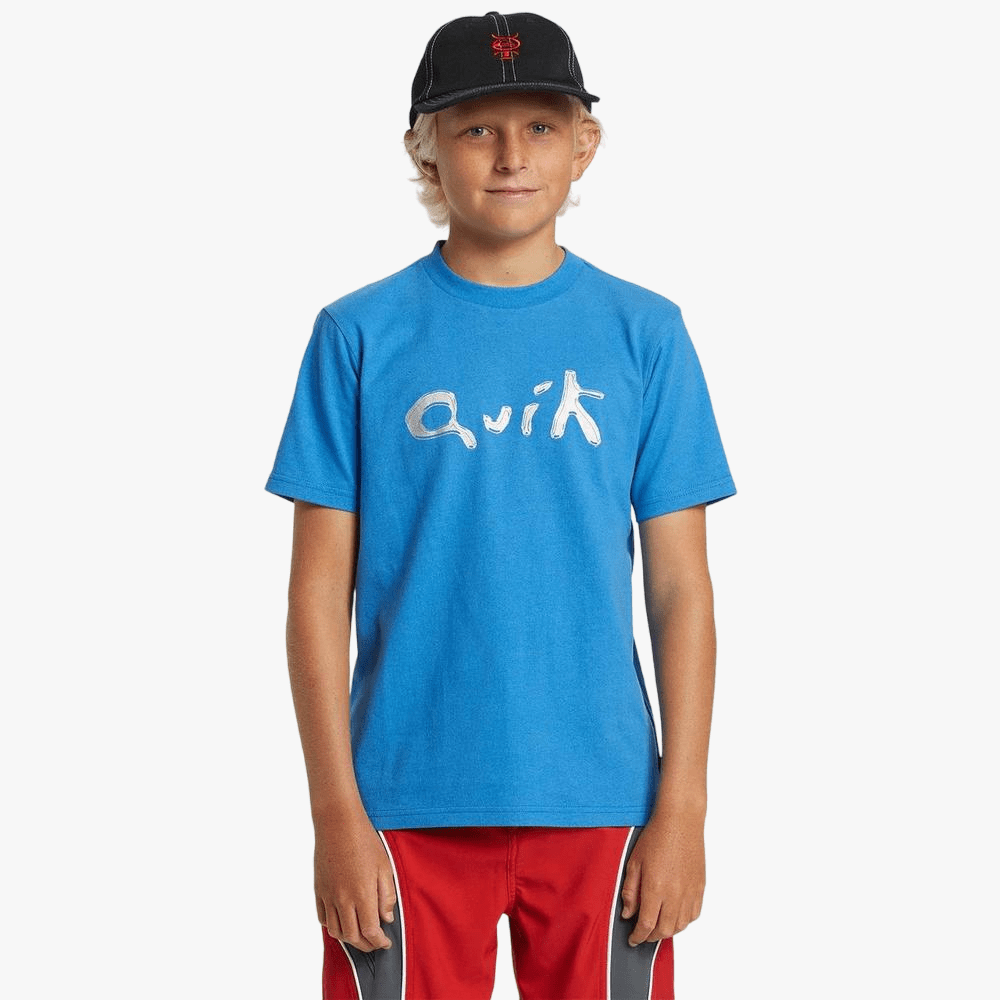Quiksilver Boys Liquid Short Sleeve Tee Nebulas Blue | Quiksilver