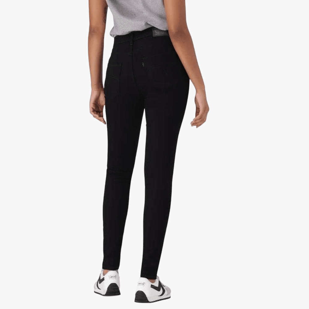Levis Womens Hirise Super Skinny Jean Black Rinse | Levis
