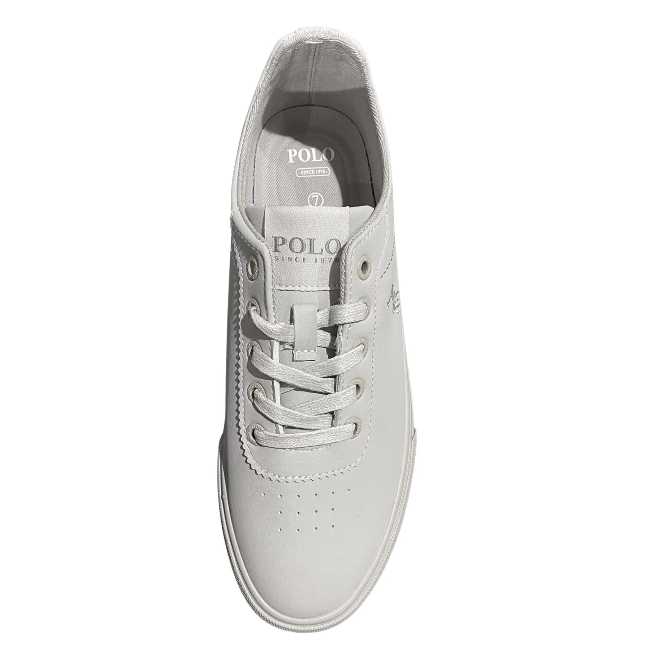 Polo Mens Basic Pu Sneaker Grey | Polo