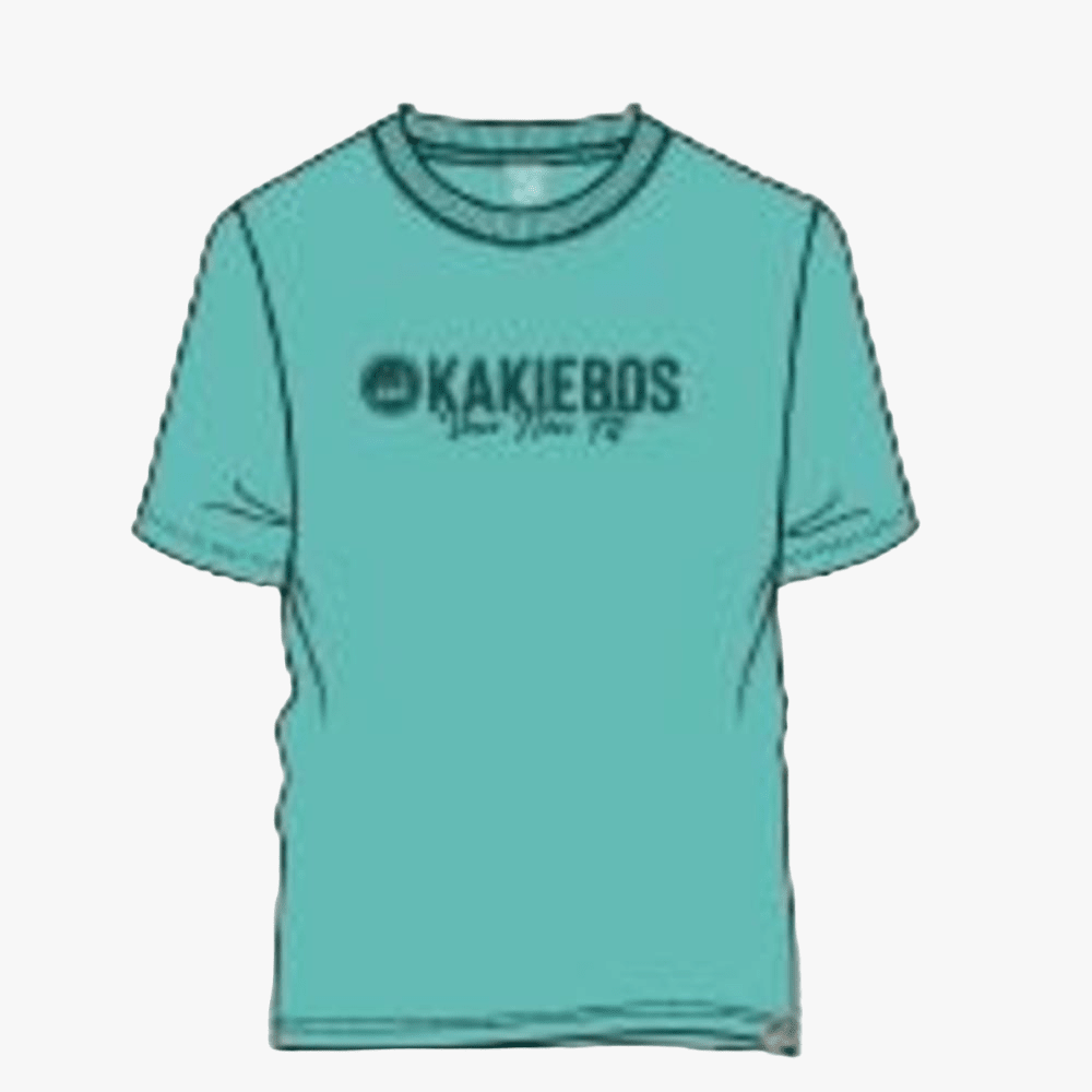 Kakiebos Mens Classic Fit Short Sleeve Tee Aquafier Ocean | Kakiebos