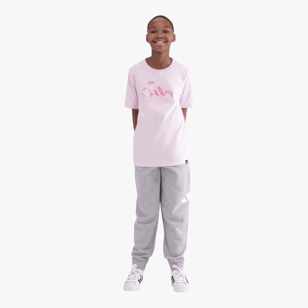 Adidas Girls Anime Tee Cl Pink | Adidas