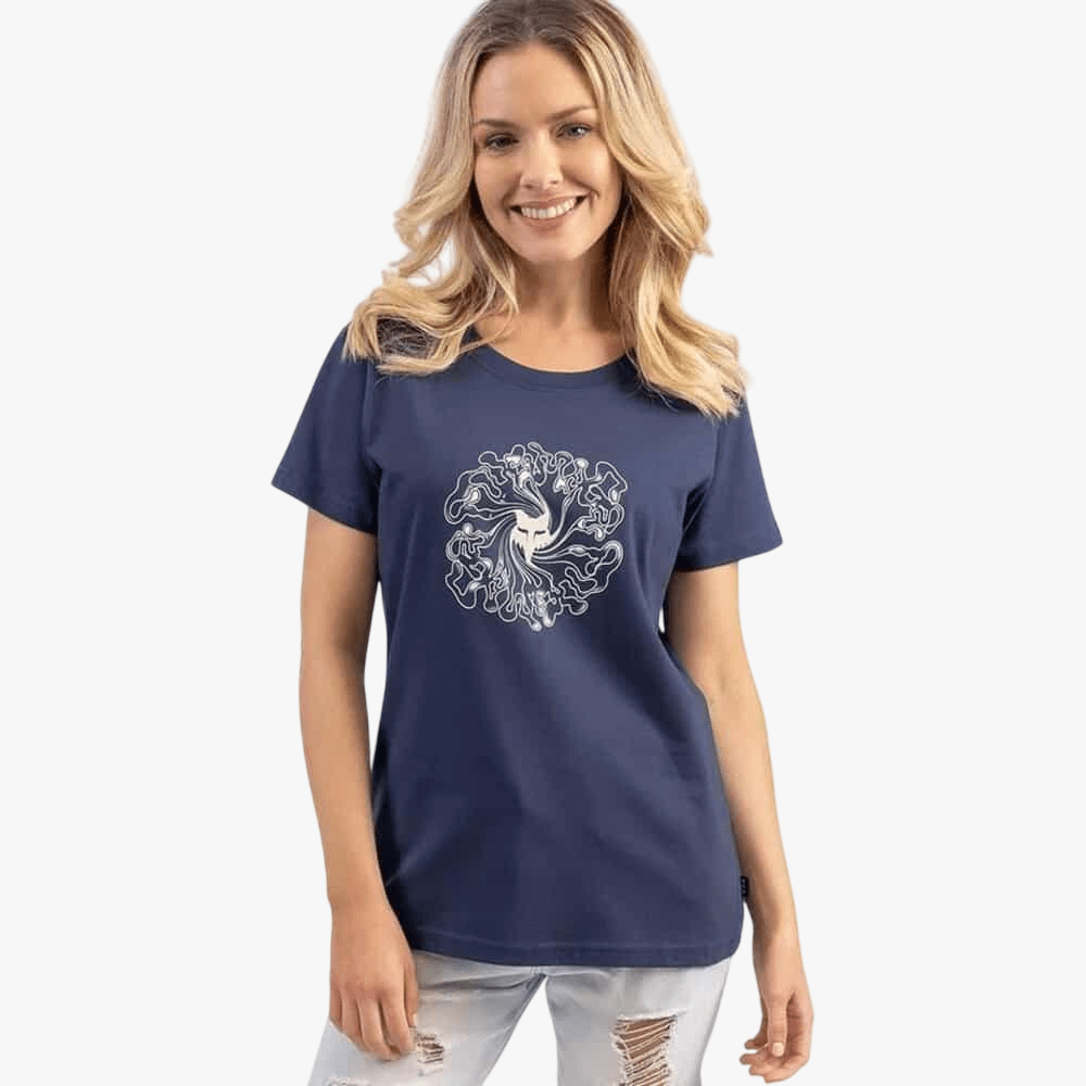 Fox Womens Smky Short Sleeve Tee Midnight | Fox