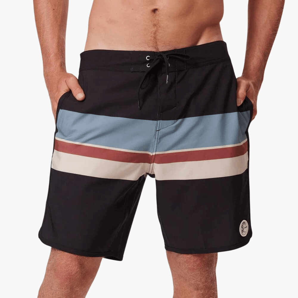 Oneill Mens Tide Rider 18" Boardshorts Black | Oneill