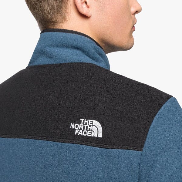 The North Face Home safe Snap Neck Fleece Pullover Blue Black | The North Face