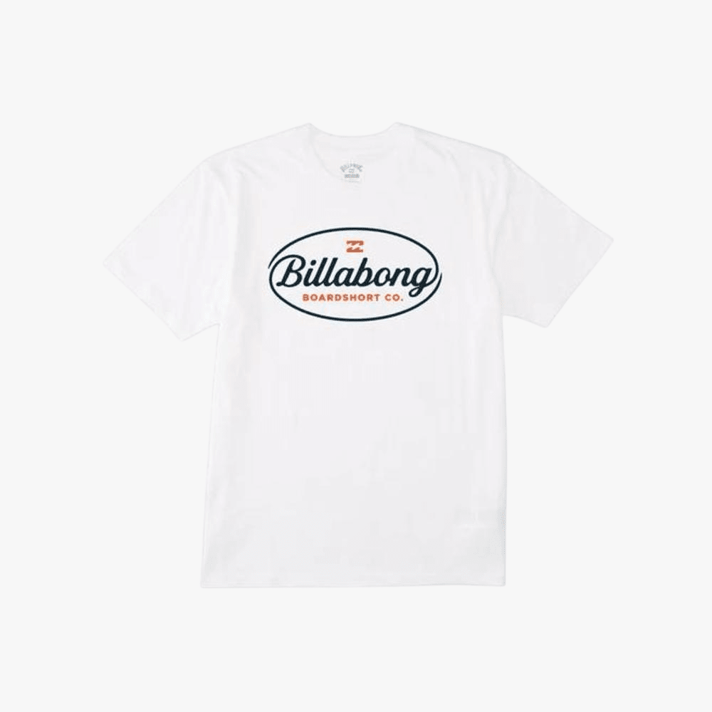 Billabong Mens Vista Short Sleeve Tee White | Billabong