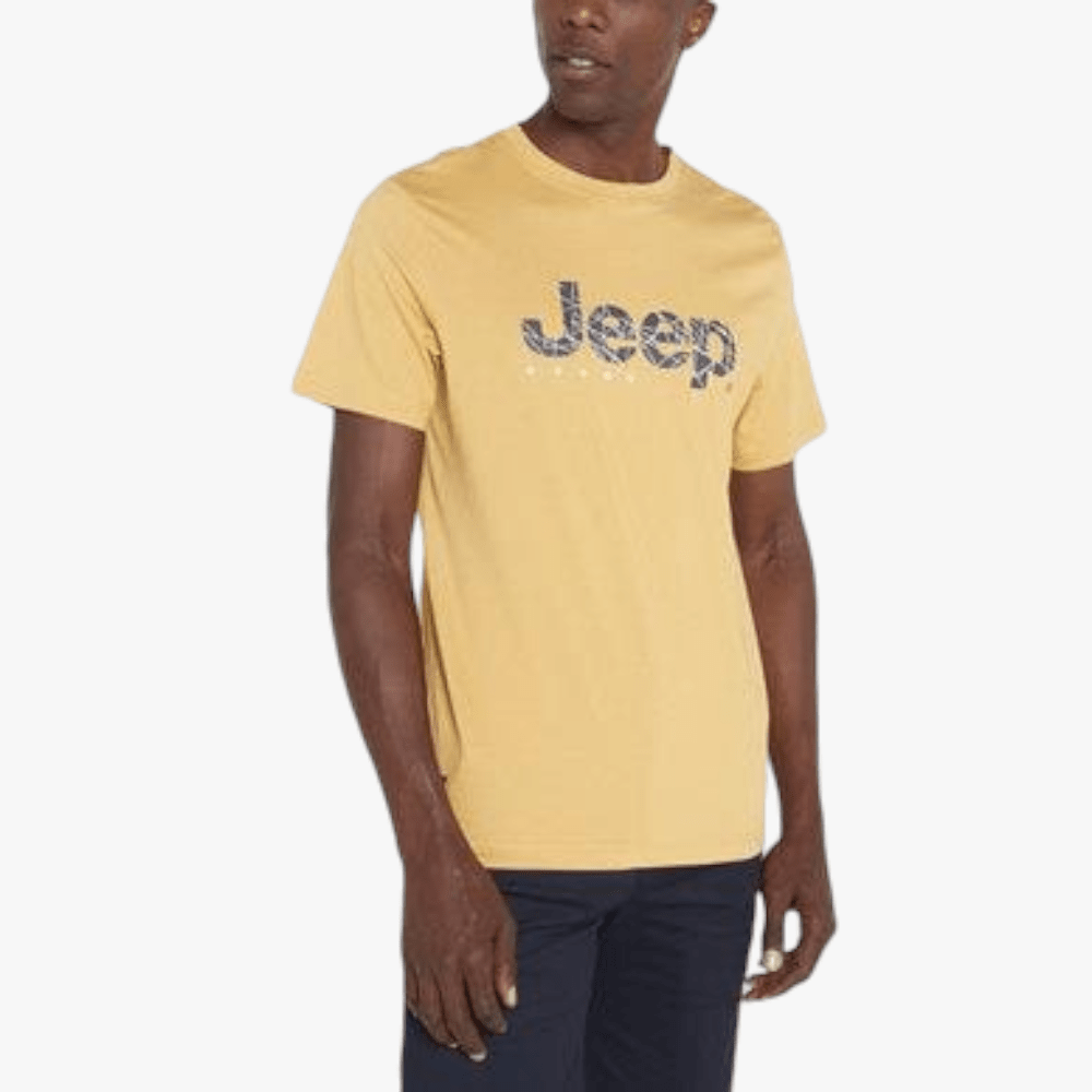 Jeep Mens Core Graphic Short Sleeve Tee Camel | Jeep