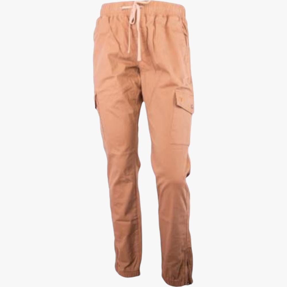 Wildebees Womens Plain Elasticated Jogger Desert | Wildebees