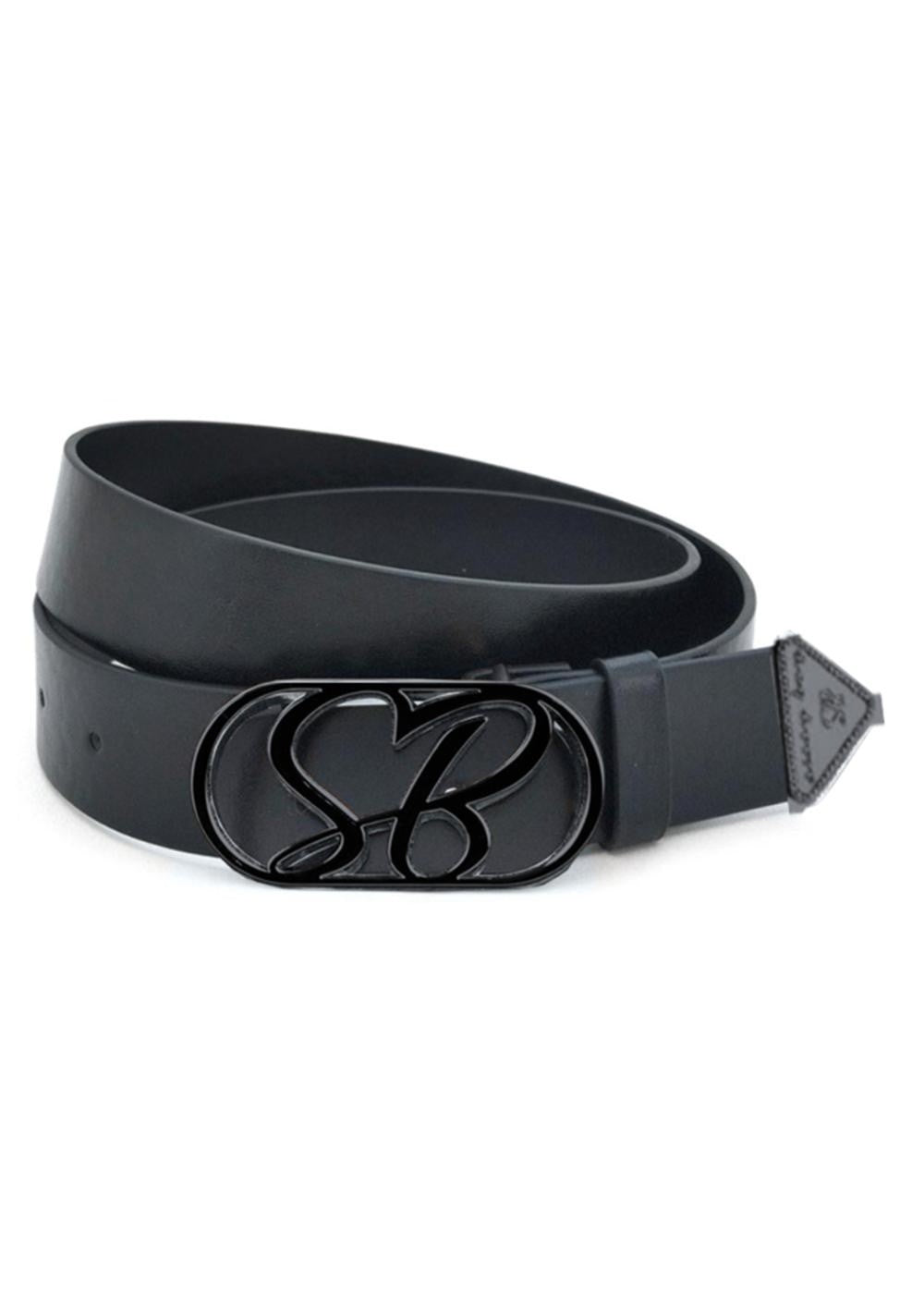 Sissy Boy Belt Sb Logo Buckle Black Beauty