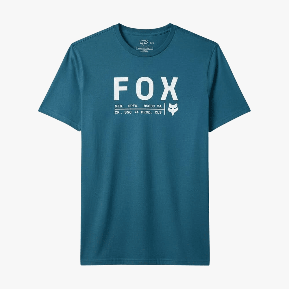 Fox Mens Non Stop 3.0 Short Sleeve Tee Mid Blue – Brands Megastore