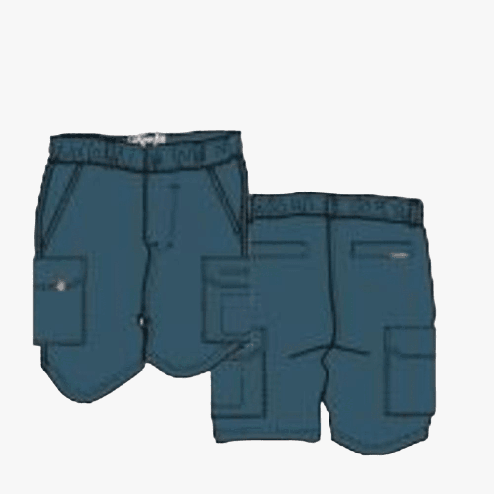 Kakiebos Mens 14Cm Elasticated Shorts Navy | Kakiebos