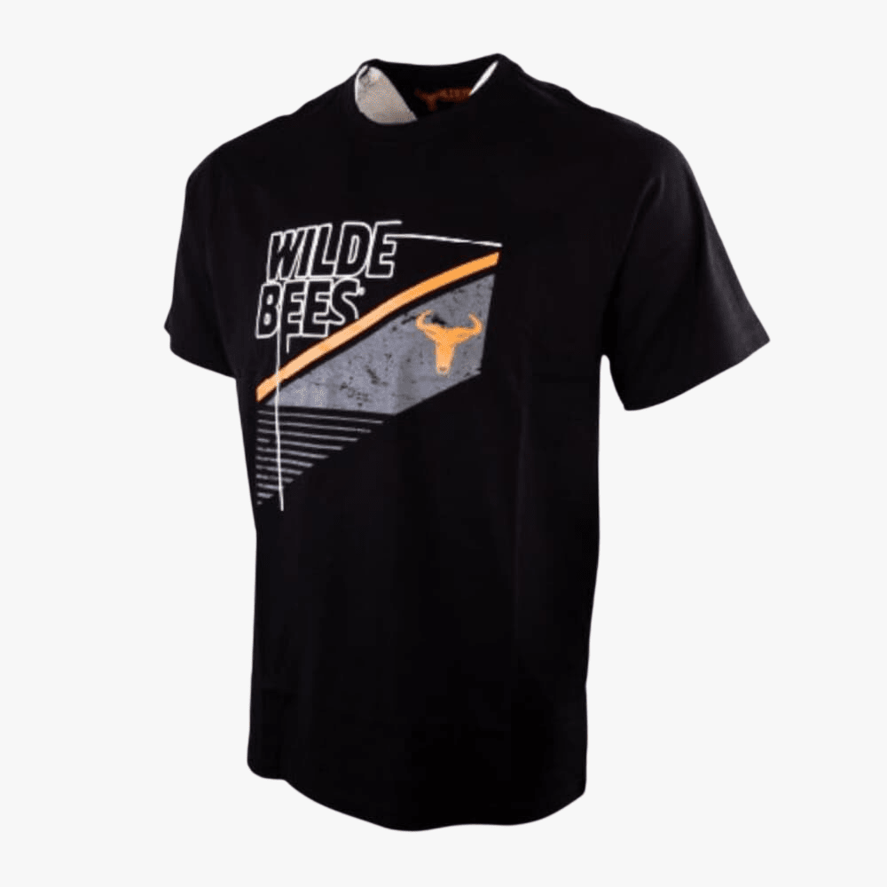 Wildebees Mens Trendy Urban Tech Tee Black | Wildebees